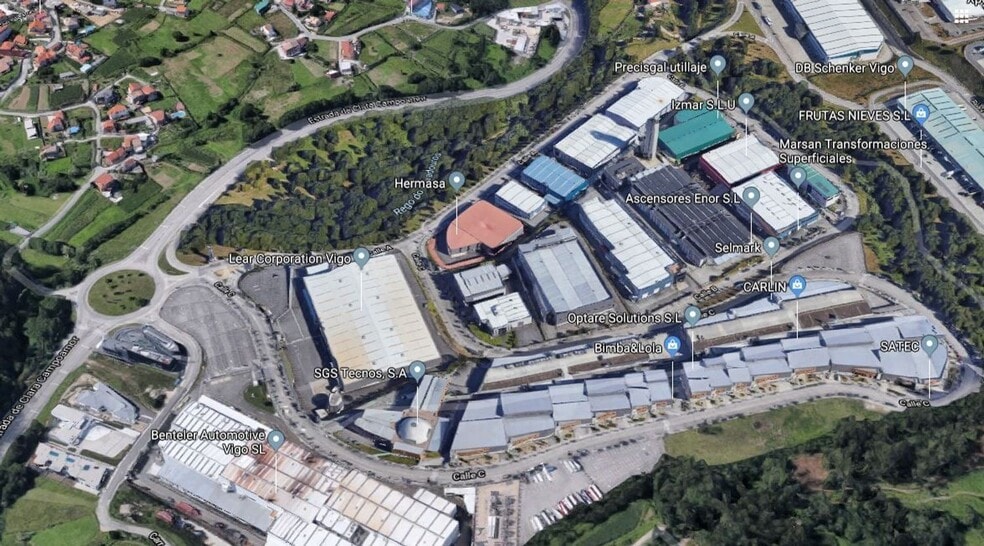 Nave en Vigo en alquiler - Vista aérea - Imagen 2 de 13