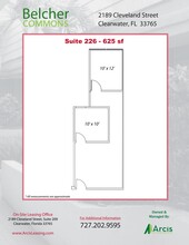 50 S Belcher Rd, Clearwater, FL en alquiler Plano del sitio- Imagen 1 de 1