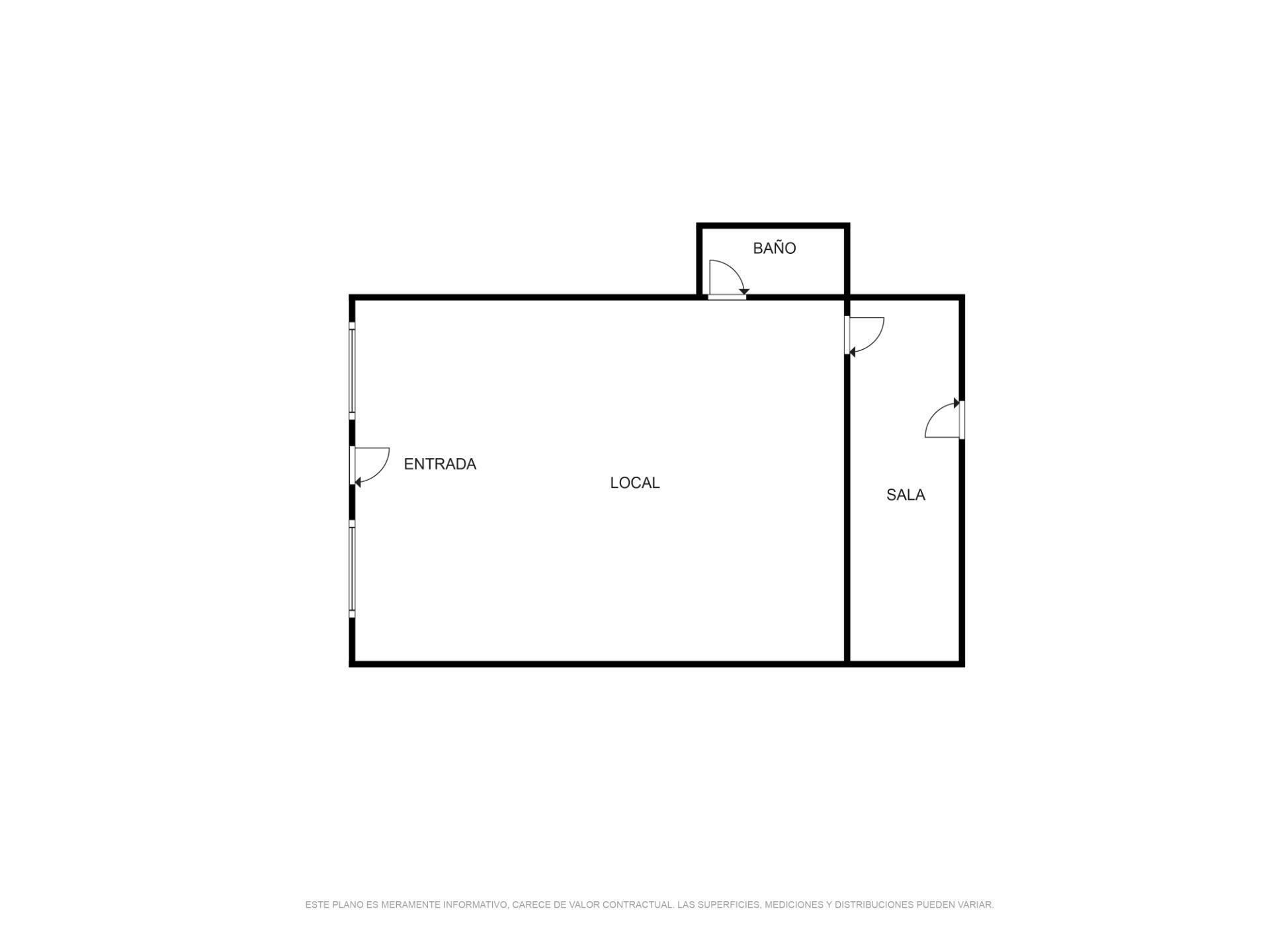 Local en El Ejido, Almería en venta Plano de la planta- Imagen 1 de 21