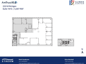 233 N Michigan Ave, Chicago, IL en alquiler Plano de la planta- Imagen 1 de 1