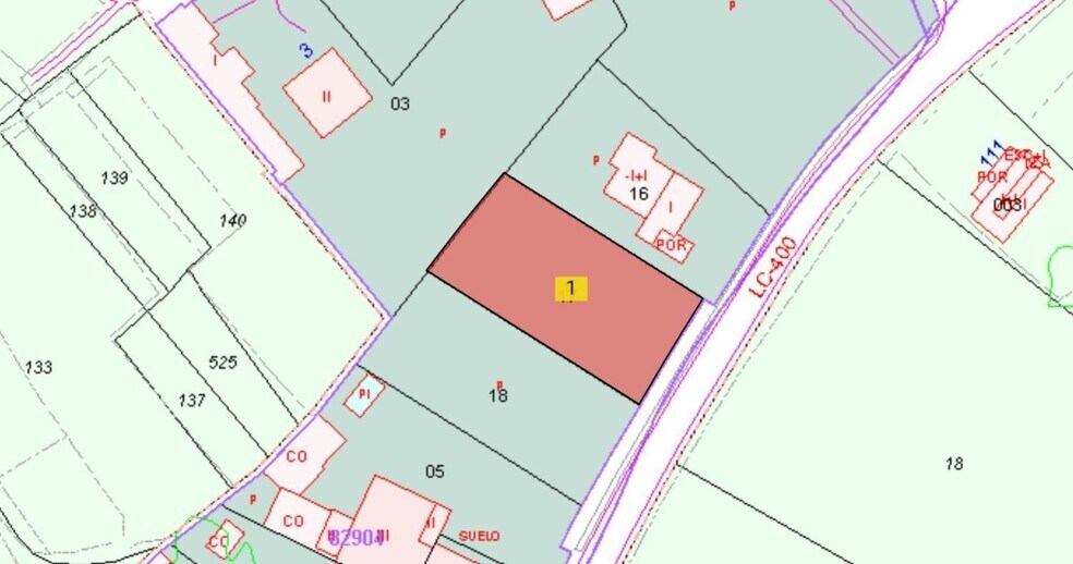 Terreno en Culleredo, La Coruna en venta - Plano del sitio - Imagen 3 de 6
