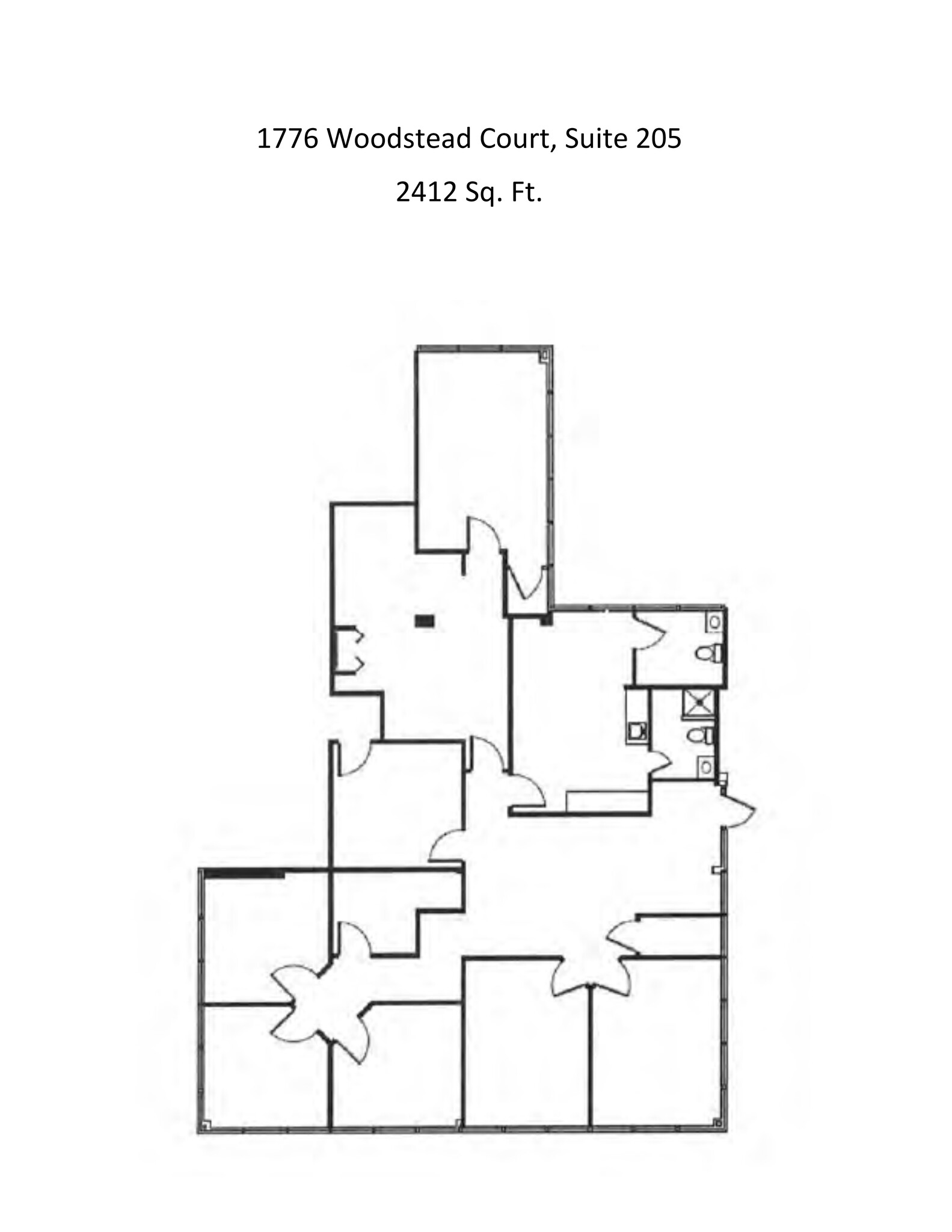 1776 Woodstead Ct, The Woodlands, TX en alquiler Plano del sitio- Imagen 1 de 1