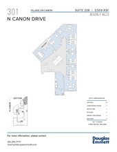 301-333 N Canon Dr, Beverly Hills, CA en alquiler Plano de la planta- Imagen 1 de 1