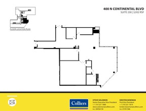 300 Continental Blvd, El Segundo, CA en alquiler Plano de la planta- Imagen 1 de 1