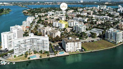 1080 93rd St, Bay Harbor Islands, FL - VISTA AÉREA  vista de mapa - Image1