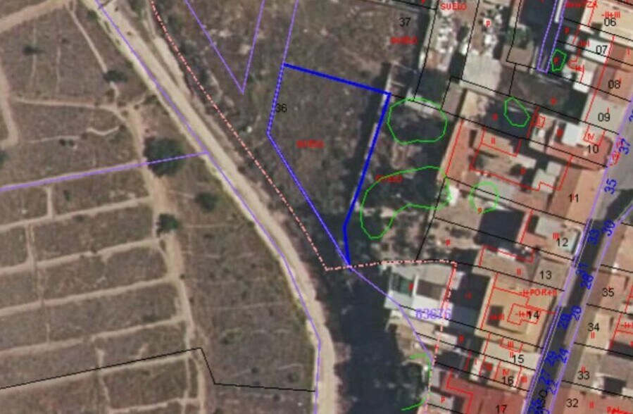 Terreno en Murcia en venta - Plano del sitio - Imagen 2 de 2