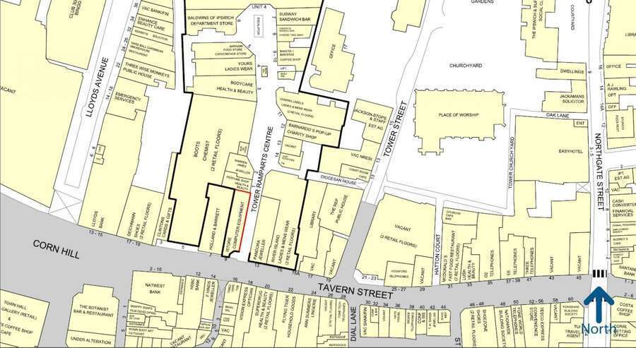 Tavern St, Ipswich en venta - Foto del edificio - Imagen 1 de 4