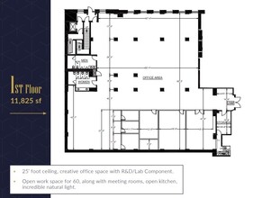 1212 Broadway, Oakland, CA en alquiler Plano de la planta- Imagen 1 de 2