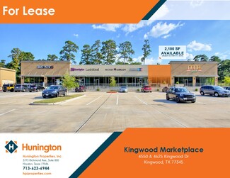 Más detalles para 4550 & 4625 Kingwood Dr, Kingwood, TX - Local en alquiler