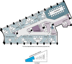 1730 Rhode Island Ave NW, Washington, DC en alquiler Plano de la planta- Imagen 1 de 2