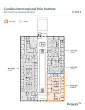 2611 Forest Dr, Columbia, SC en alquiler Plano de la planta- Imagen 1 de 1