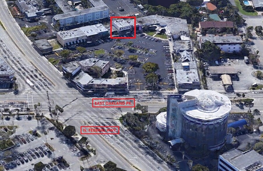 3045 N Federal Hwy, Fort Lauderdale, FL en alquiler - Vista aérea - Imagen 1 de 11