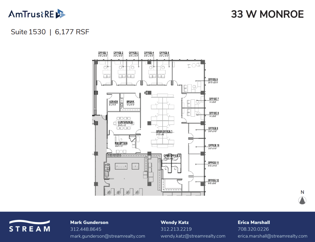 33 W Monroe St, Chicago, IL en alquiler Plano de la planta- Imagen 1 de 1