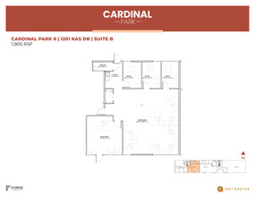 1703 N Plano Rd, Richardson, TX en alquiler Plano de la planta- Imagen 2 de 2