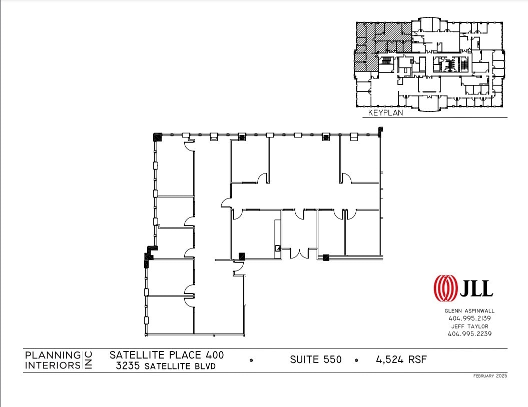 3095 Satellite Blvd, Duluth, GA en alquiler Plano de la planta- Imagen 1 de 1