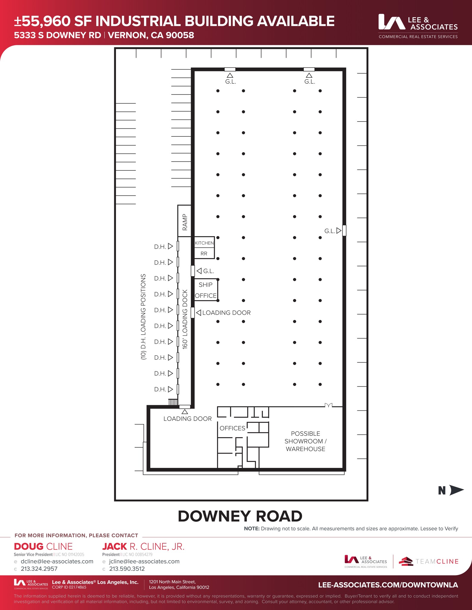 5333 Downey Rd, Vernon, CA en alquiler Plano del sitio- Imagen 1 de 10