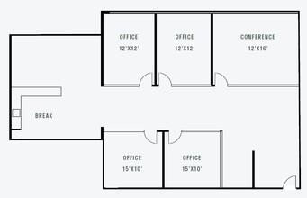 451 A St, San Diego, CA en alquiler Plano de la planta- Imagen 1 de 15