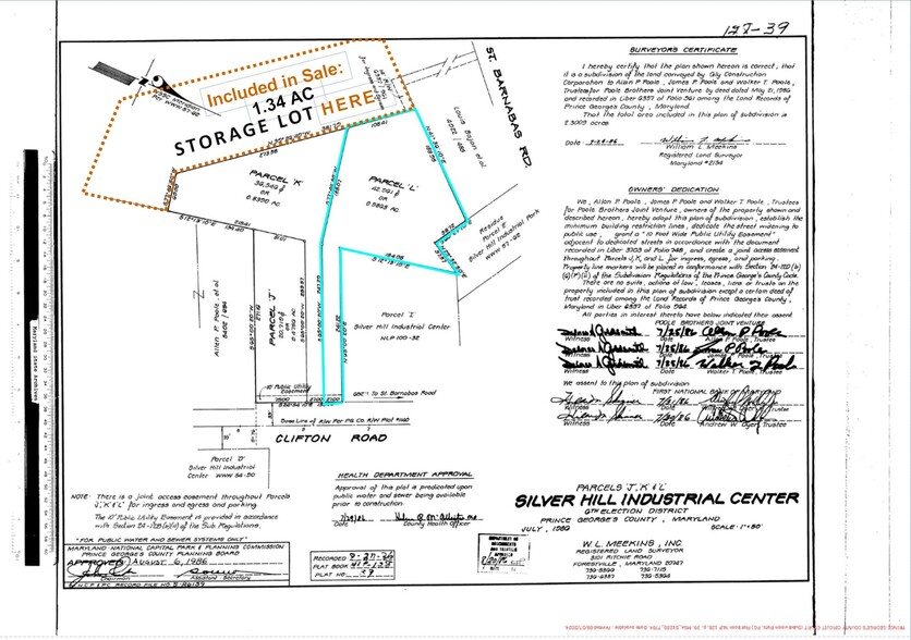 4743 Clifton Rd, Temple Hills, MD en venta - Plano de solar - Imagen 3 de 9