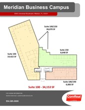 3040 Universal Blvd, Weston, FL en alquiler Plano de la planta- Imagen 2 de 2