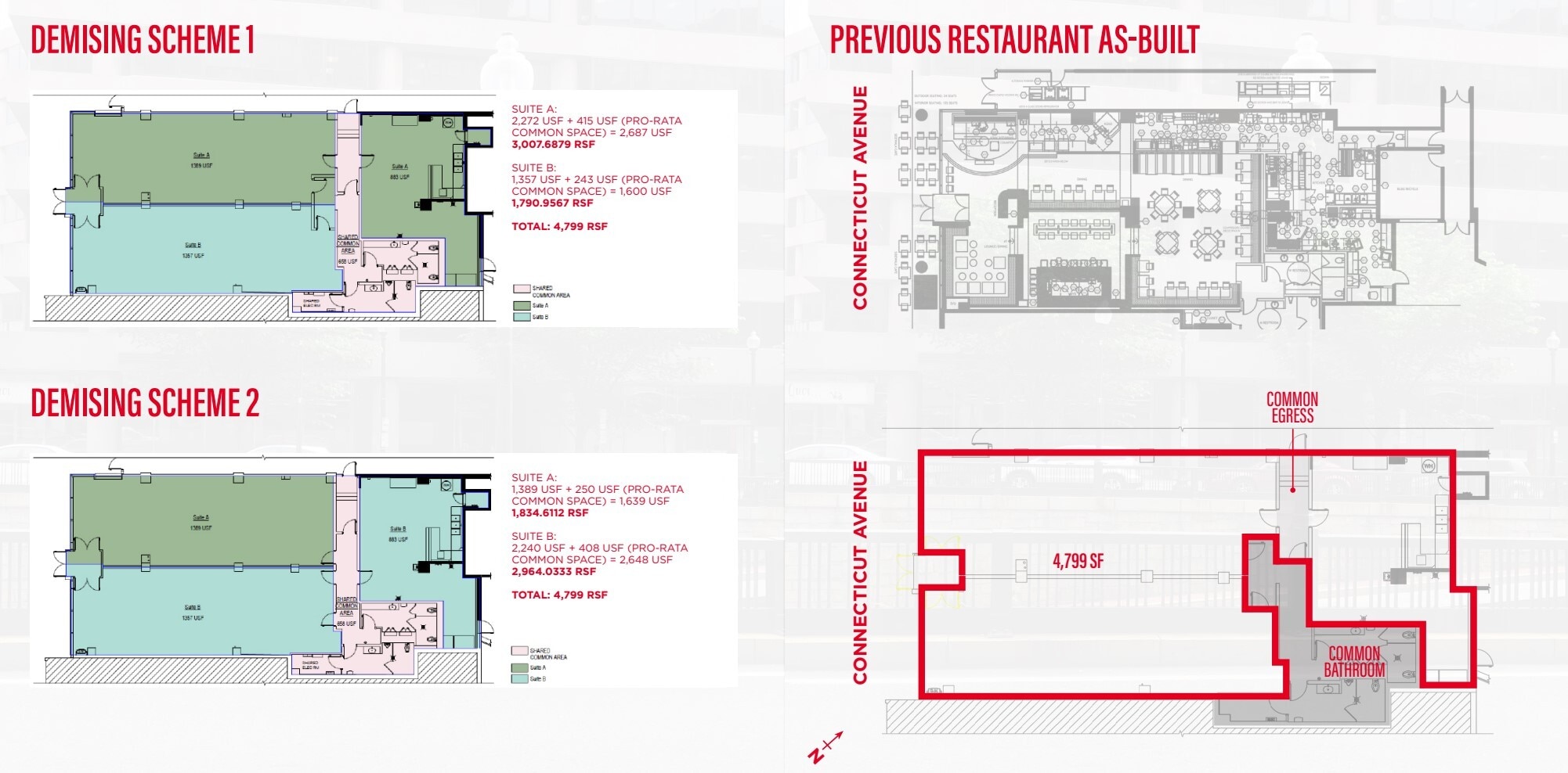 1351 Connecticut Ave NW, Washington, DC en alquiler Plano de la planta- Imagen 1 de 1
