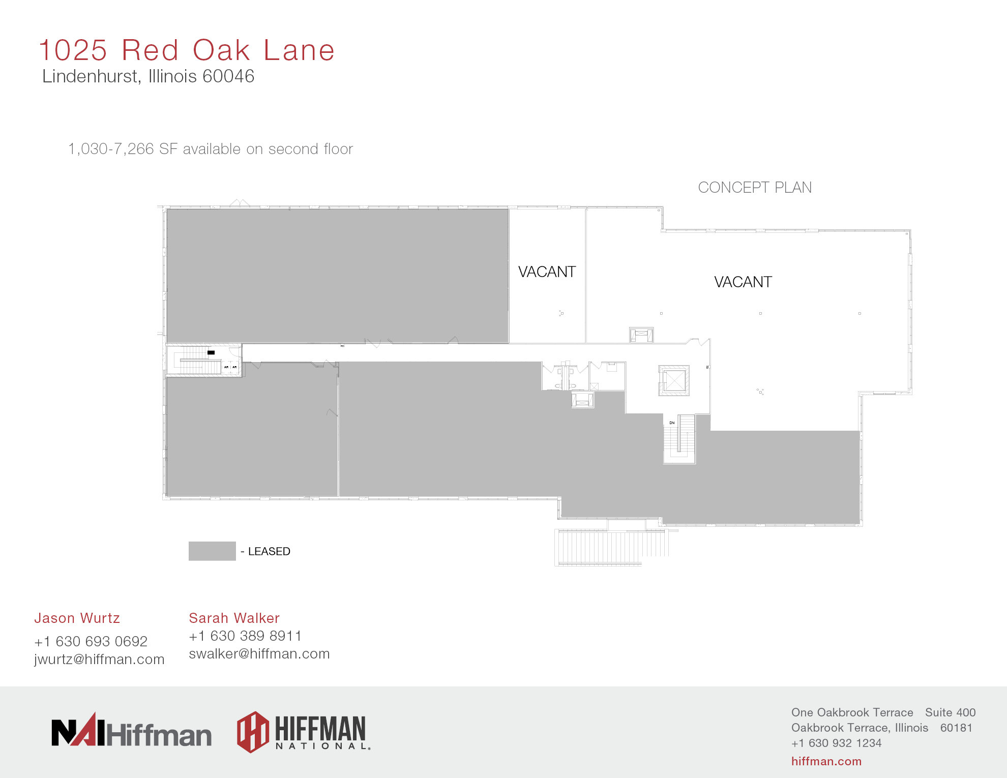 1025 Red Oak Ln, Lindenhurst, IL en alquiler Plano de la planta- Imagen 1 de 1