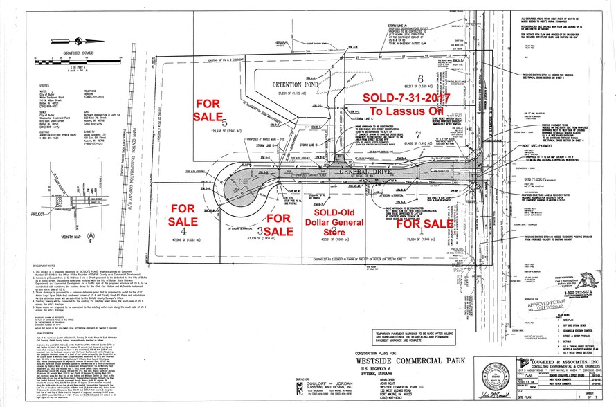 Jake -Lot 1 St, Butler, IN en venta - Foto principal - Imagen 1 de 2