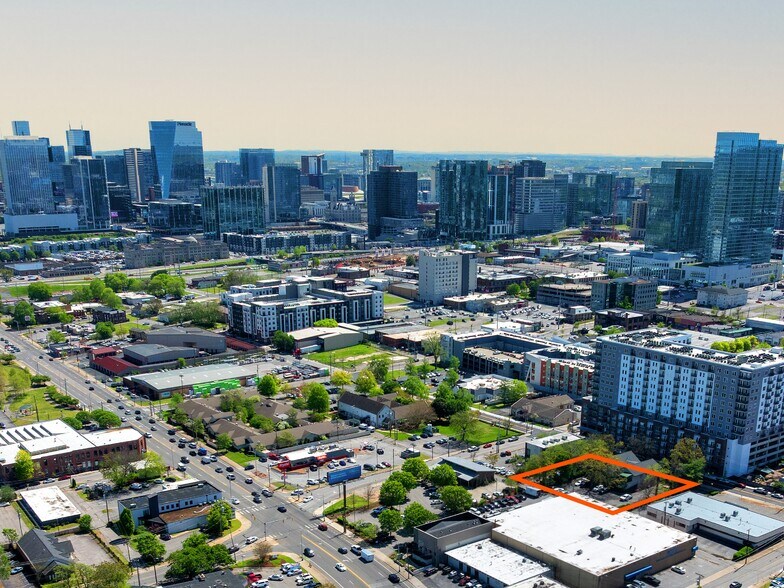 1804-1808 Patterson St, Nashville, TN en venta - Vista aérea - Imagen 1 de 5