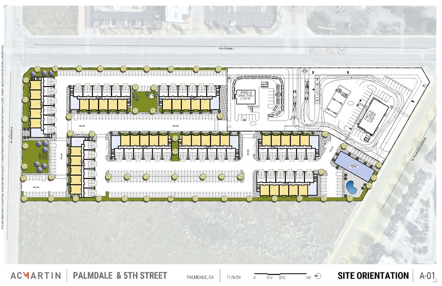 501 Palmdale, Palmdale, CA en venta - Plano del sitio - Imagen 2 de 6