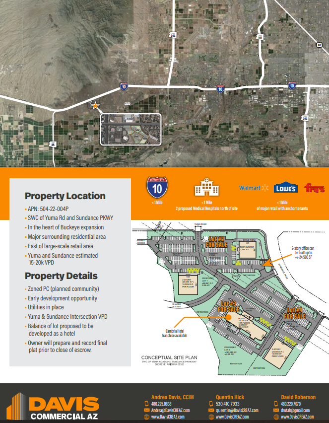 SWC Yuma Rd, Buckeye, AZ en venta Foto principal- Imagen 1 de 4