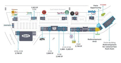 2000-2276 S Atlantic Blvd, Monterey Park, CA en alquiler Plano de la planta- Imagen 1 de 1