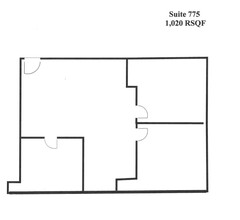 2201 Main St, Dallas, TX en alquiler Plano de la planta- Imagen 1 de 4