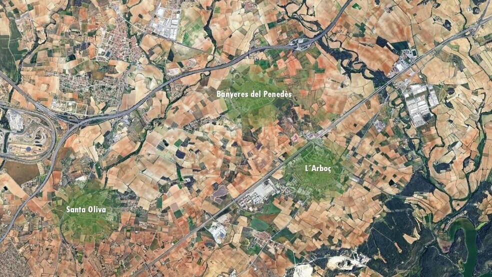 Terreno en L'Arboç, Tarragona en venta - Plano de solar - Imagen 3 de 3