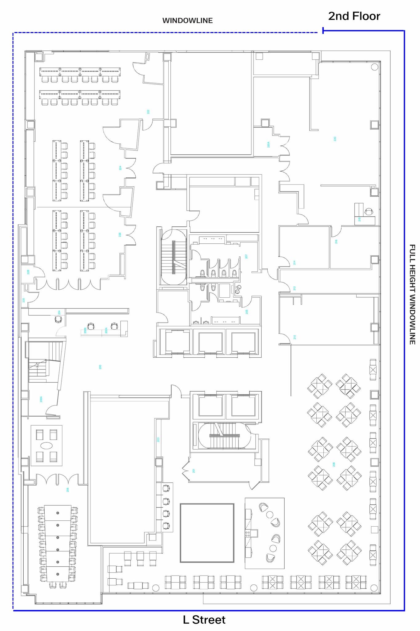 1331 L St NW, Washington, DC en alquiler Plano de la planta- Imagen 1 de 1