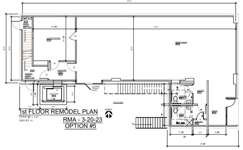 49 S Madison Ave, Sturgeon Bay, WI en alquiler - Plano de la planta - Imagen 3 de 3