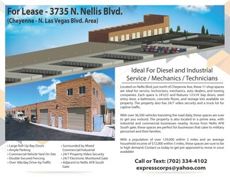 Más detalles para 3735 N Nellis Blvd, Las Vegas, NV - Locales en alquiler