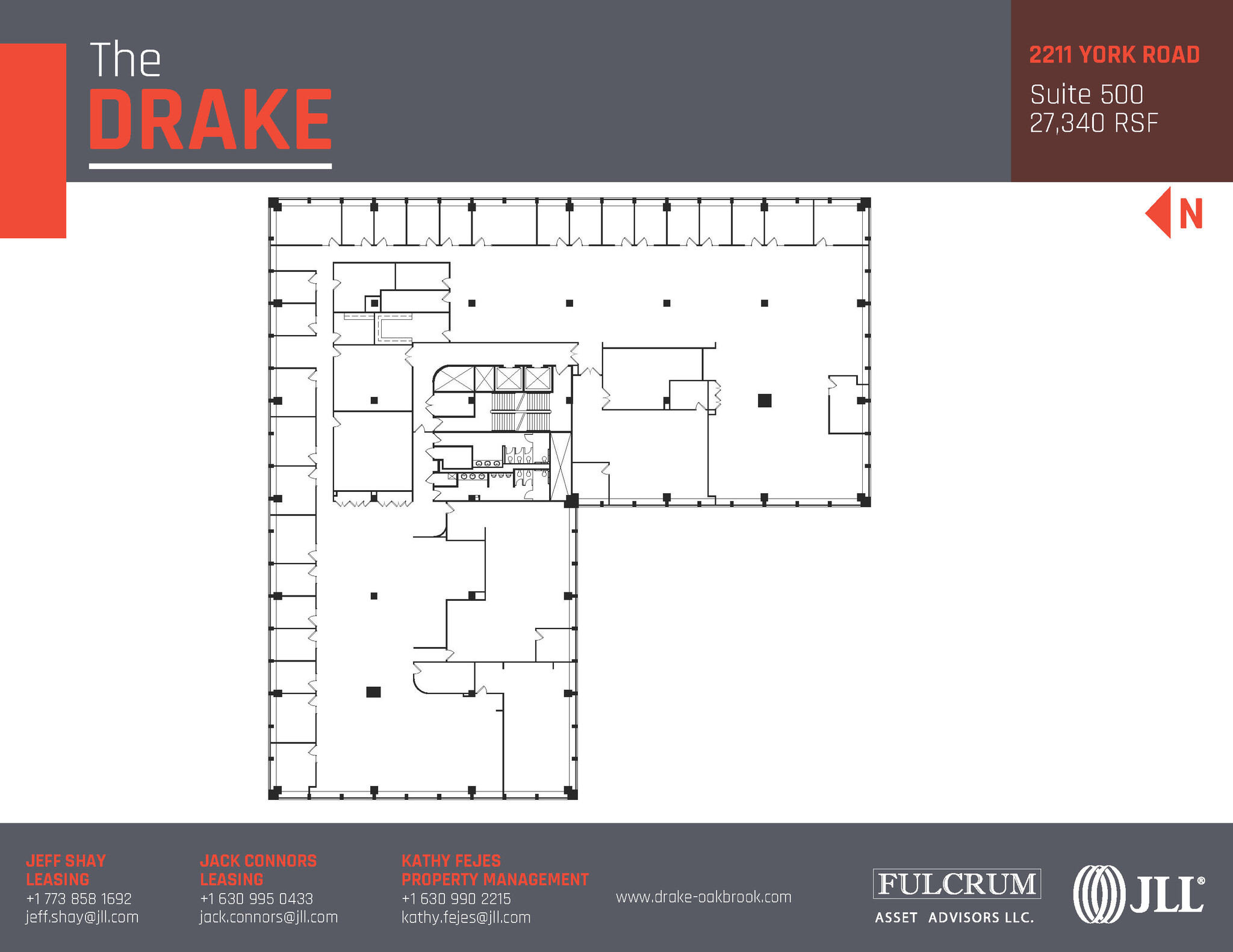 2211-2215 S York Rd, Oak Brook, IL en alquiler Plano de la planta- Imagen 1 de 1