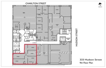 333 Hudson St, New York, NY en alquiler Plano de la planta- Imagen 1 de 1