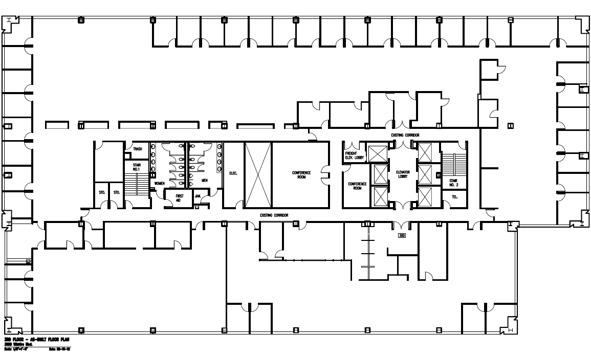 3699 Wilshire Blvd, Los Angeles, CA en alquiler Plano de la planta- Imagen 1 de 1