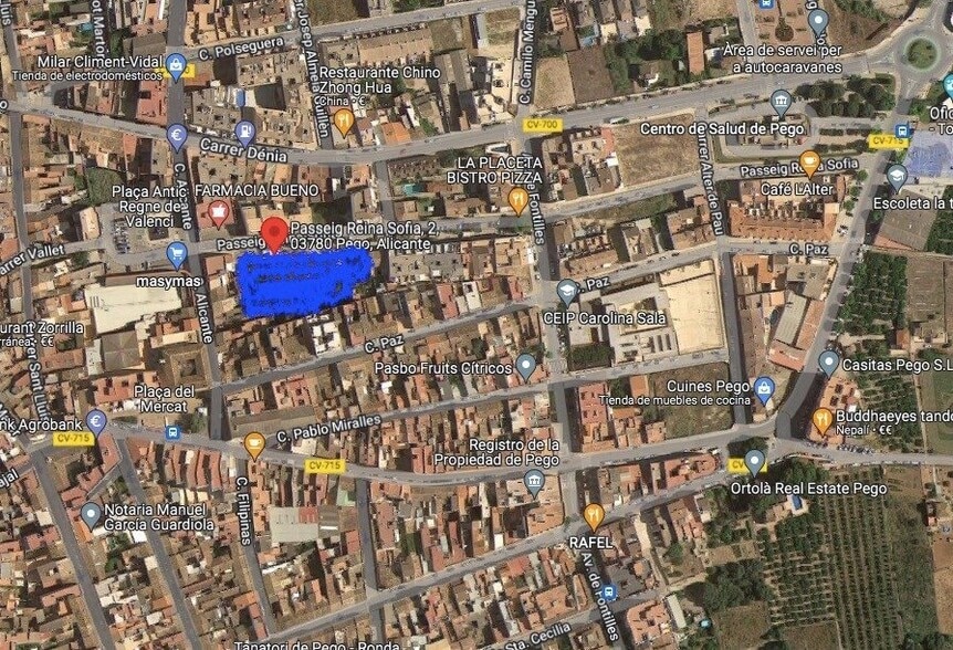 Terreno en Pego, Alicante en venta - Foto del edificio - Imagen 1 de 4