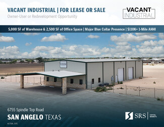 Más detalles para 6755 Spindletop Rd, San Angelo, TX - Naves en venta