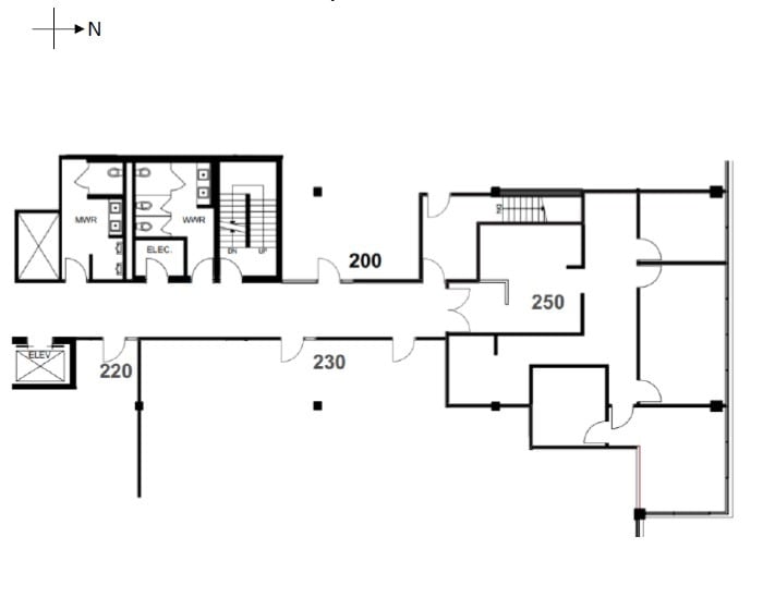 5611 Cooney Rd, Richmond, BC en alquiler Plano de la planta- Imagen 1 de 1
