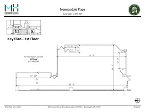 8201 Norman Center Dr, Bloomington, MN en alquiler Plano de la planta- Imagen 1 de 2