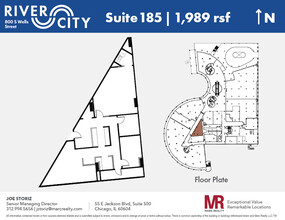 800 S Wells St, Chicago, IL en alquiler Plano de la planta- Imagen 1 de 1