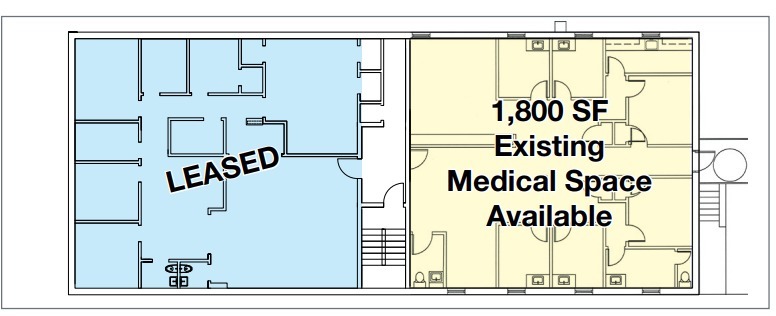 418 E Lancaster Ave, Wayne, PA en alquiler Plano de la planta- Imagen 1 de 1