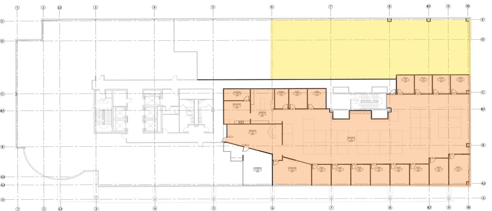 215 10th St, Des Moines, IA en alquiler Plano de la planta- Imagen 1 de 3