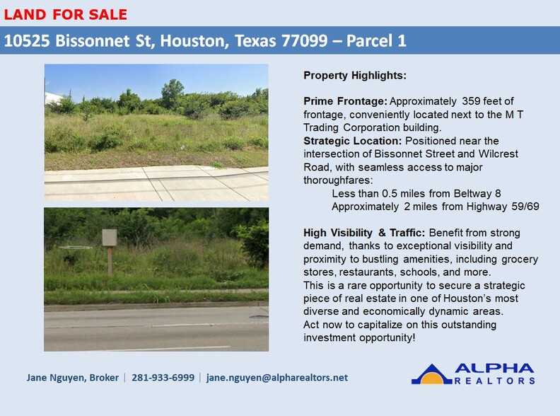 10525 Bissonnet St, Houston, TX en venta - Foto del edificio - Imagen 2 de 3