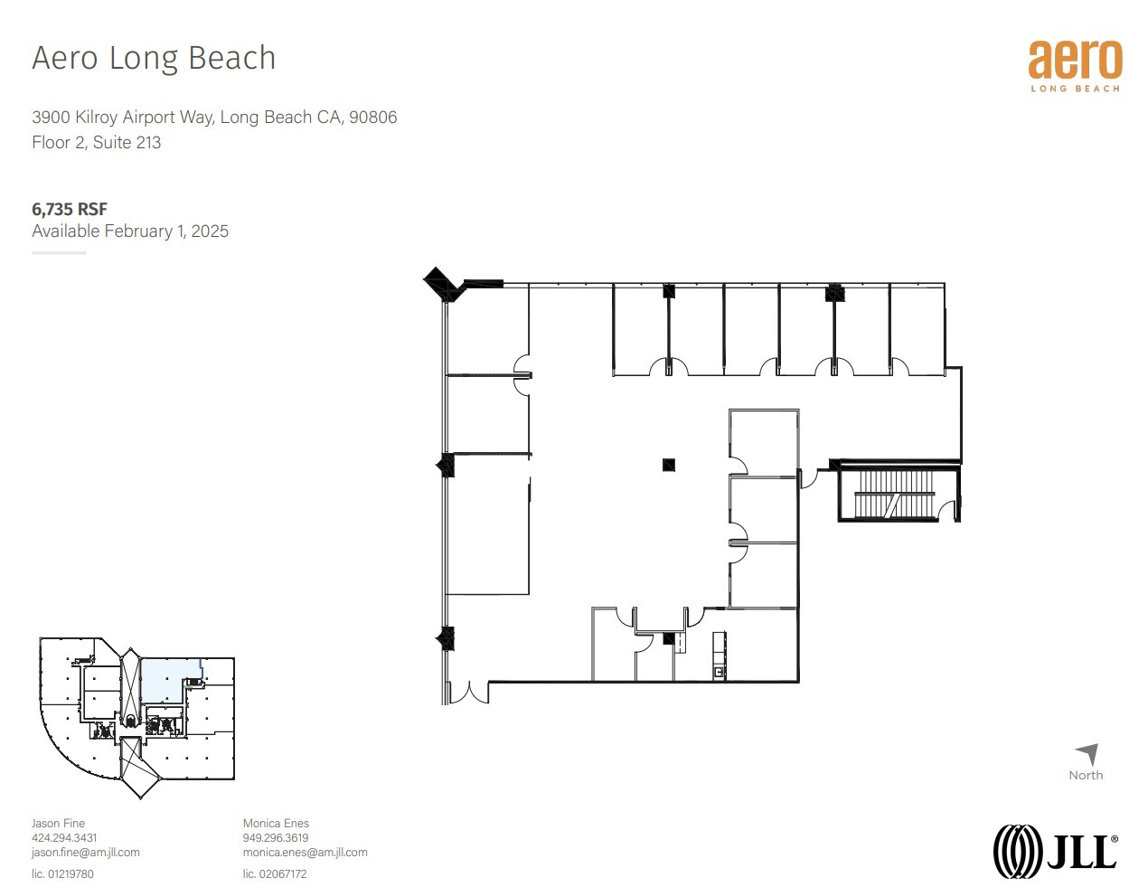 3900 Kilroy Airport Way, Long Beach, CA en alquiler Plano de la planta- Imagen 1 de 1