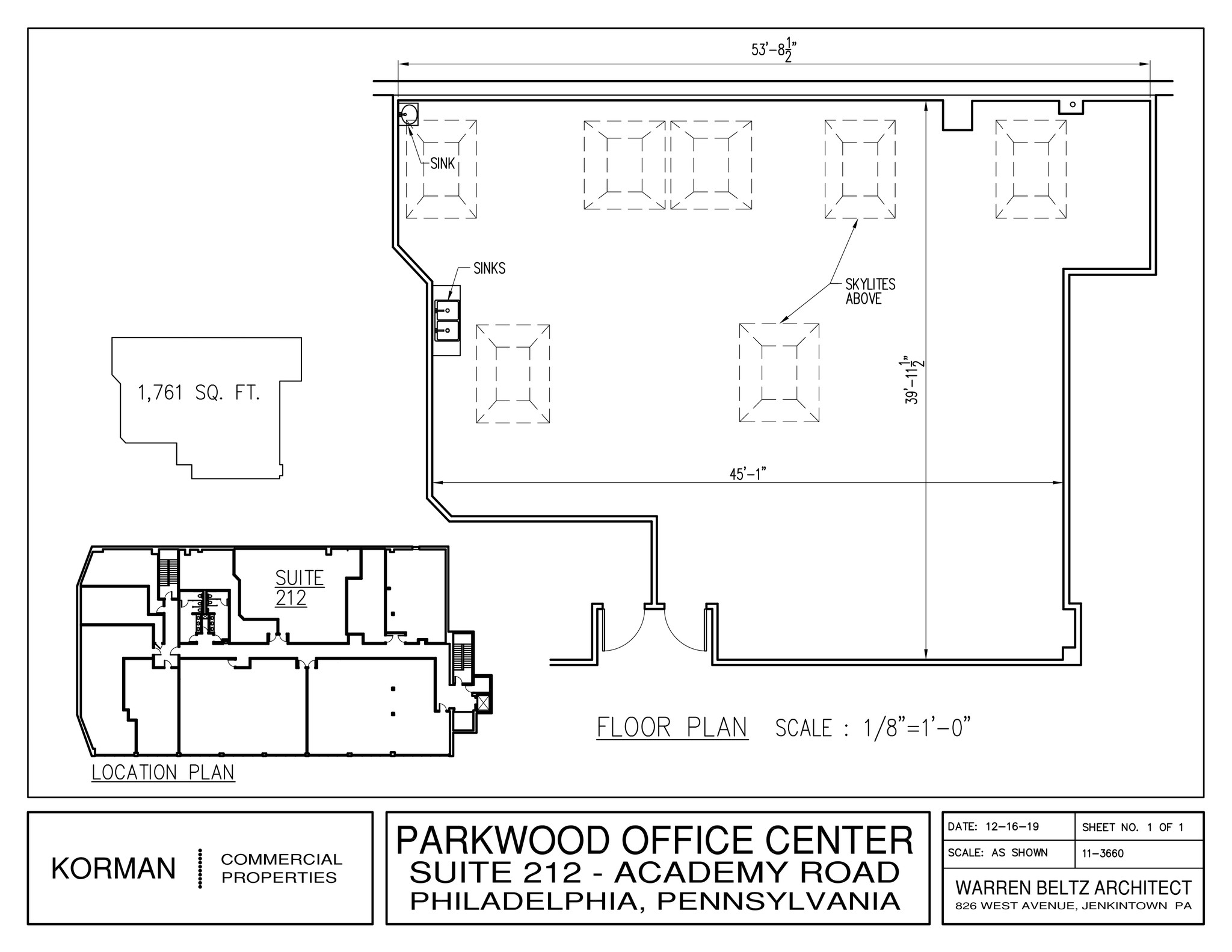 12301-12377 Academy Rd, Philadelphia, PA en alquiler Plano de la planta- Imagen 1 de 1