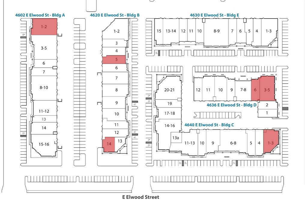 4602 E Elwood St, Phoenix, AZ en alquiler Plano del sitio- Imagen 1 de 1