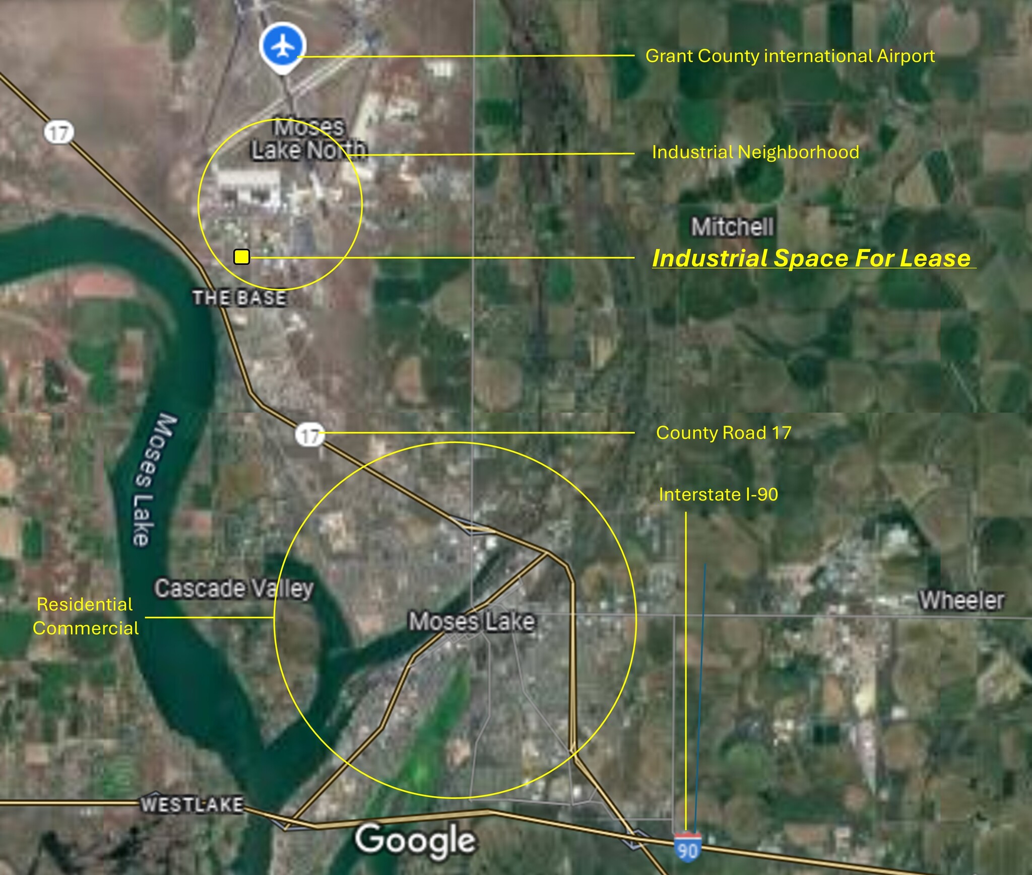 7750 Randolph NE rd, Moses Lake, WA en alquiler Foto del edificio- Imagen 1 de 6